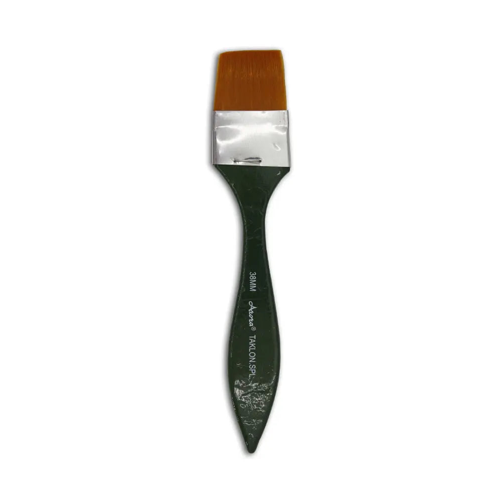 Arora Artist Taklon Synthetic Flat Brushes (Choose Thickness) Arora